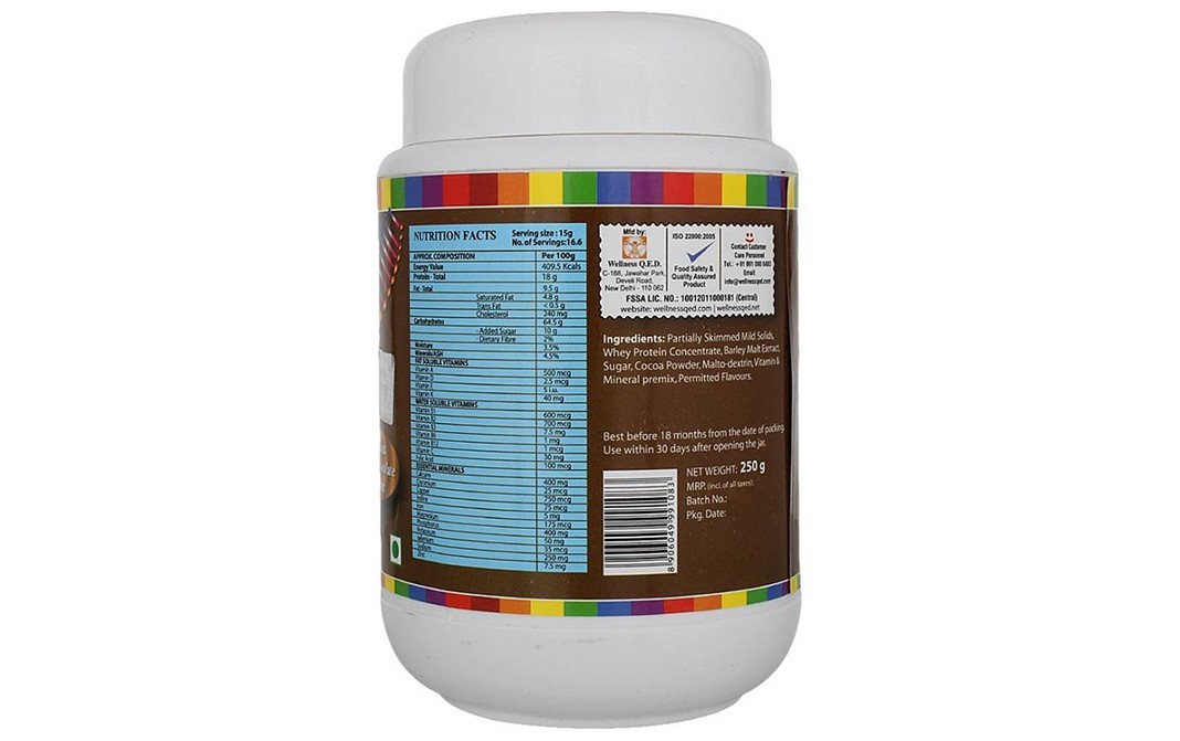 Wellspring Growth ' O ' Life (Malt Based Food)   Plastic Jar  250 grams